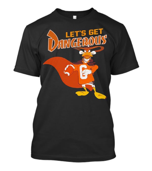 Darkwing Duck Let's Get Dangerous Football T-Shirt