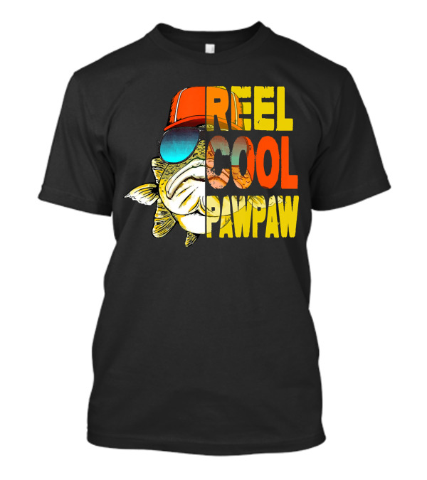 REEL COOL PAWPAW Fathers Day Fishing 143 T-Shirt