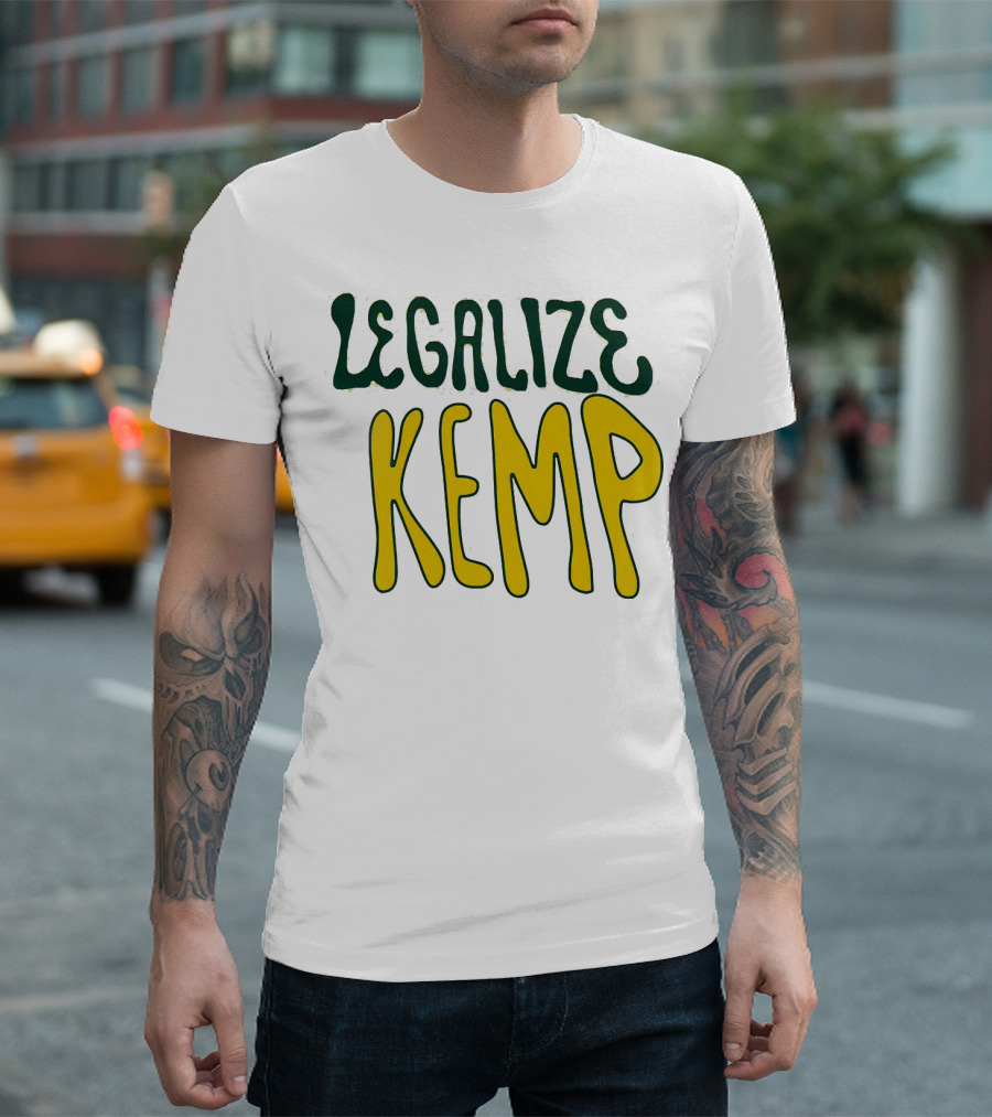 Legalize Kemp NBA Basketball Inspired T-Shirt