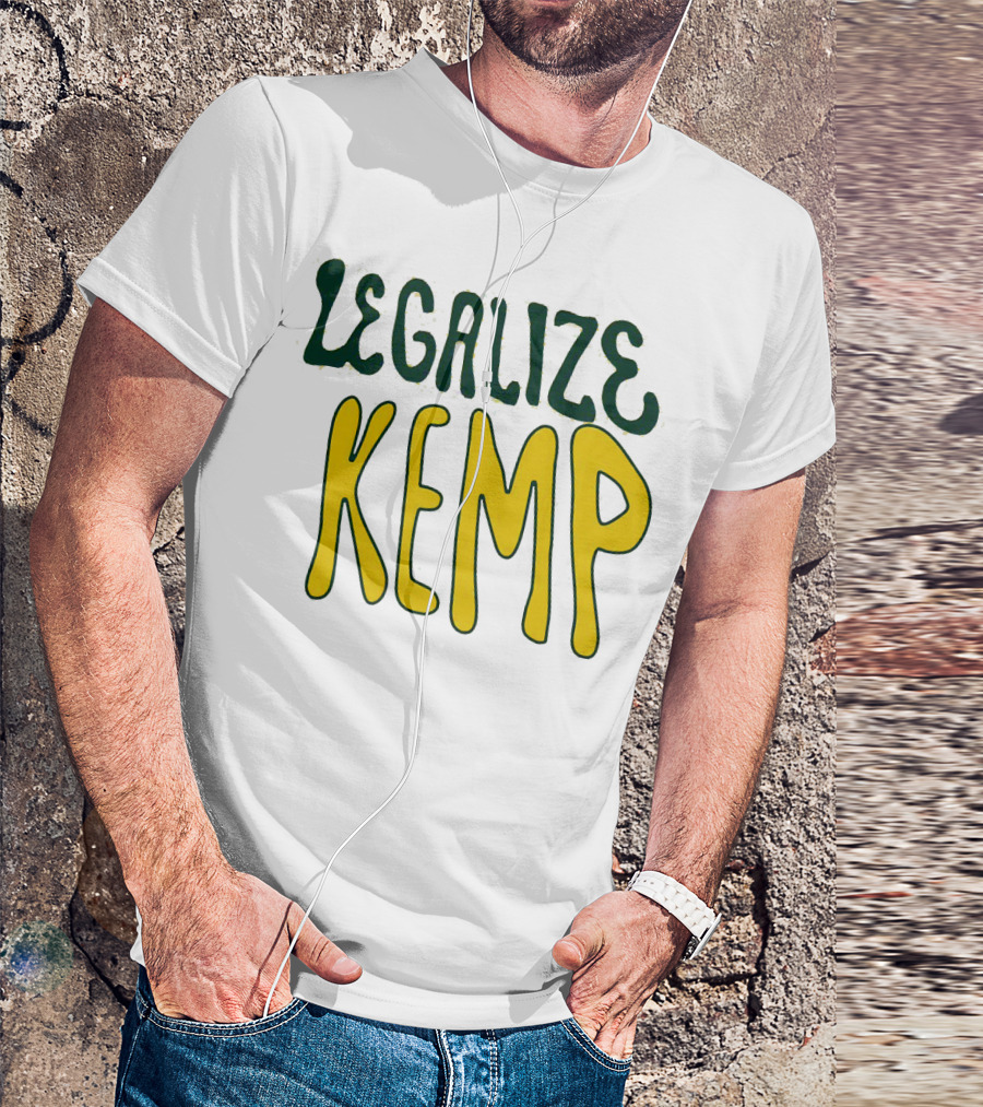 Legalize Kemp NBA Basketball Inspired T-Shirt