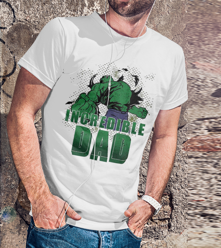 Marvel Hulk Father's Day Incredible Dad Hero T-Shirt