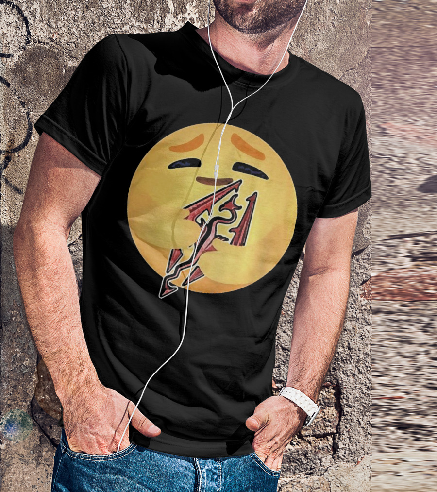 Happy Emoji Hugging Skyrim T-Shirt