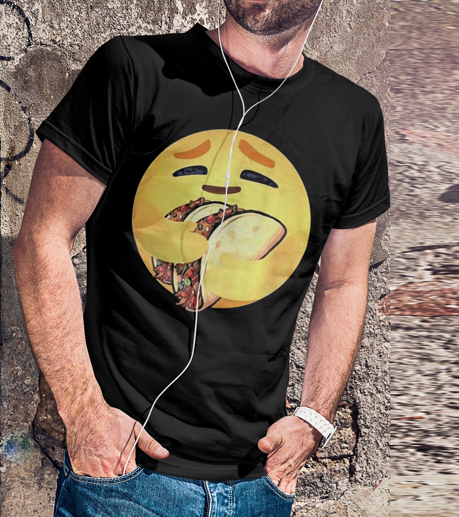 Care Emoji Hugging Tacos T-Shirt