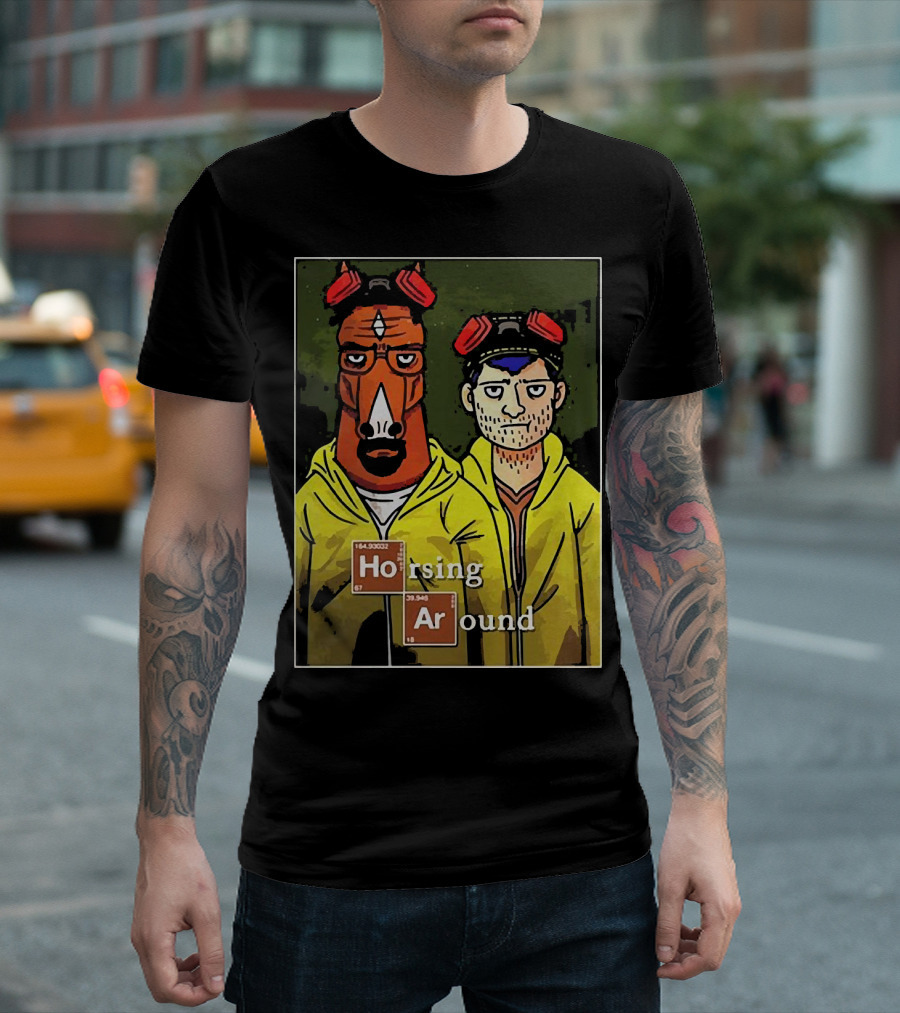 Breaking Bad Horsing Around Funny Chemistry Elements T-Shirt