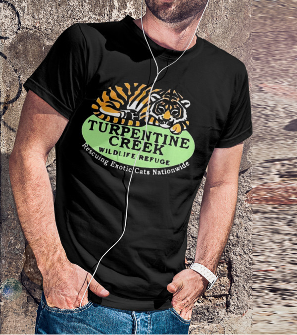 Turpentine Creek Wildlife Refuge Rescuing Exotic Cats Nationwide T-Shirt