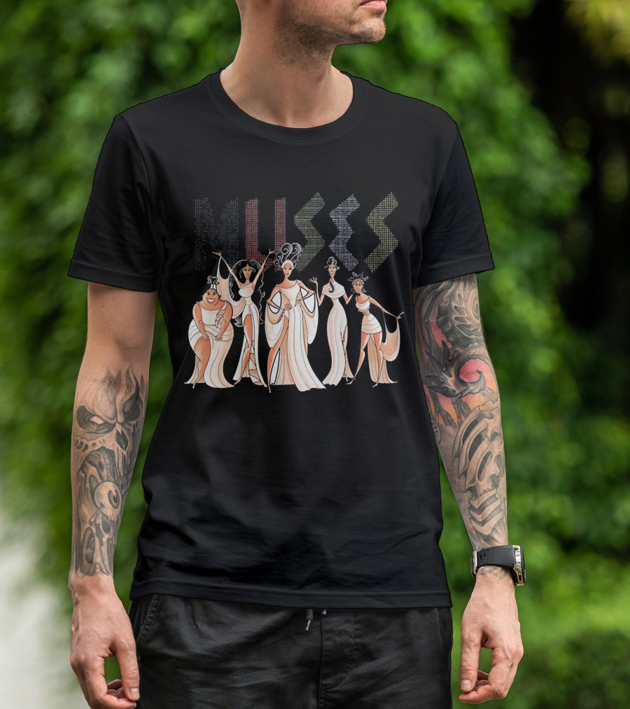 Women Are More Than Muses Feminist Fashion Empowerment With Iconic Muses T-Shirt