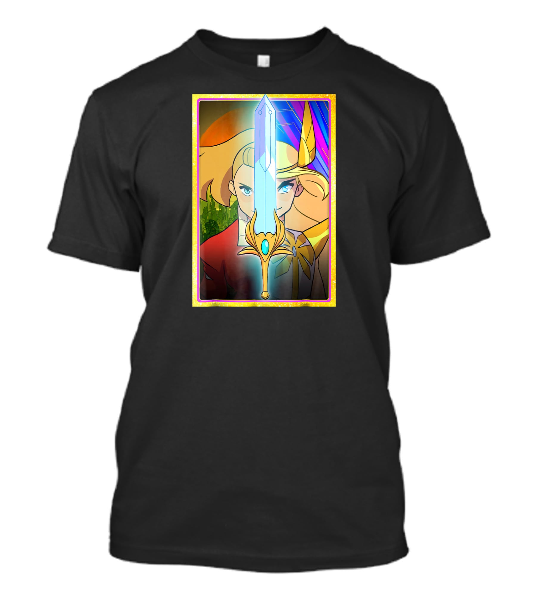 DreamWorks She Ra Adora Split Sword Transformation T-Shirt