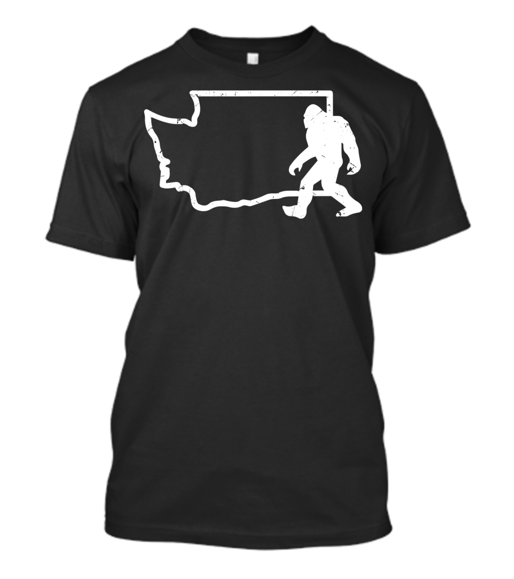Washington State PNW Bigfoot Sasquatch T-Shirt