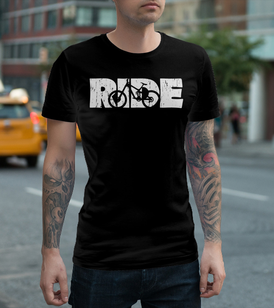 RIDE Your Mountain Bike MTB Adventure T-Shirt