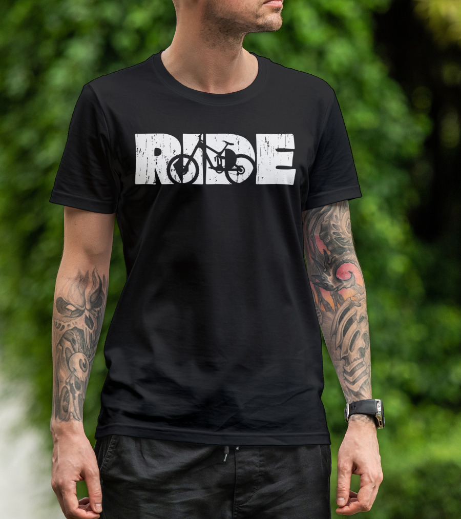 RIDE Your Mountain Bike MTB Adventure T-Shirt