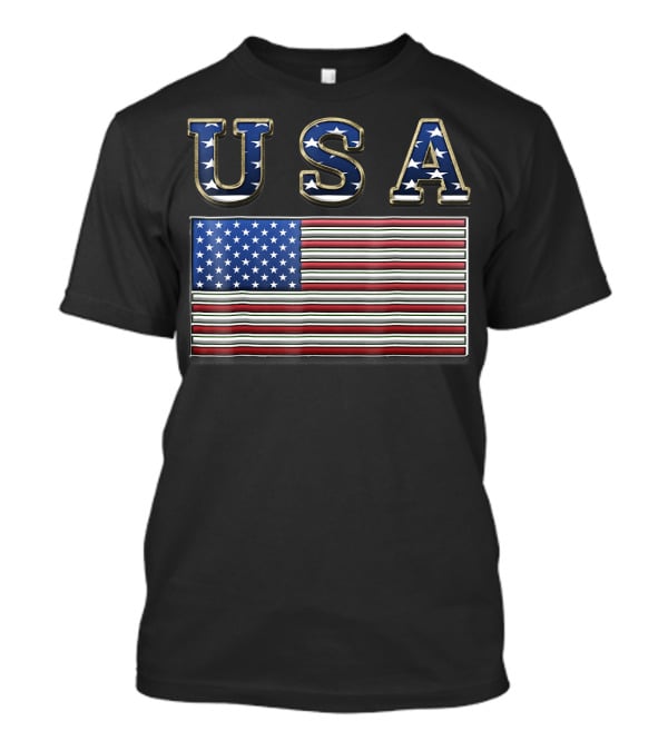 USA United States American Flag Patriotic T-Shirt