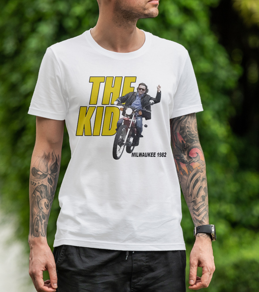 The Kid Milwaukee 1982 Motorcycle Rider T-Shirt