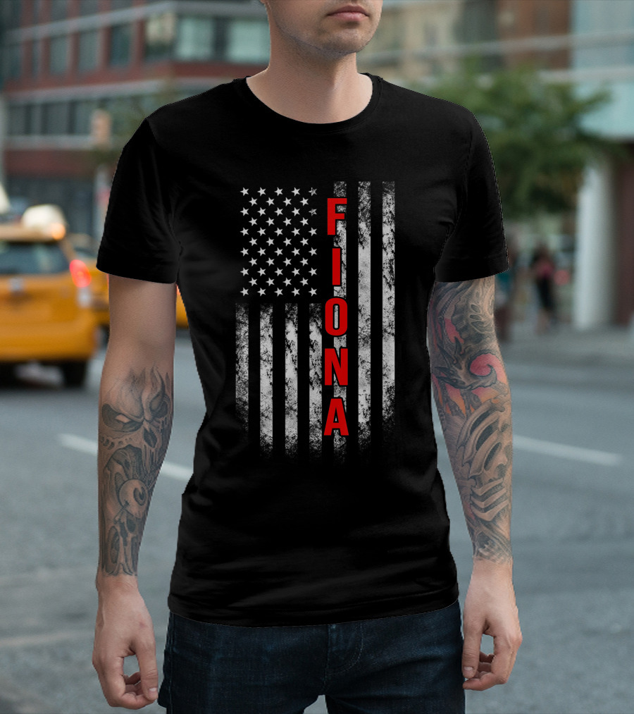Fiona Hill Patriotic Impeachment Hearing American Flag T-Shirt