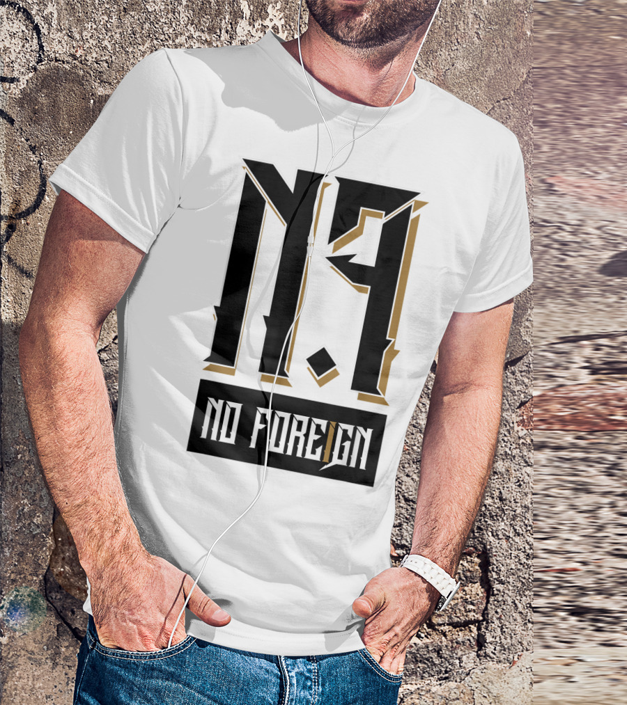 No Foreign Men And Women Indoor Outdoor Wear M9 T-Shirt