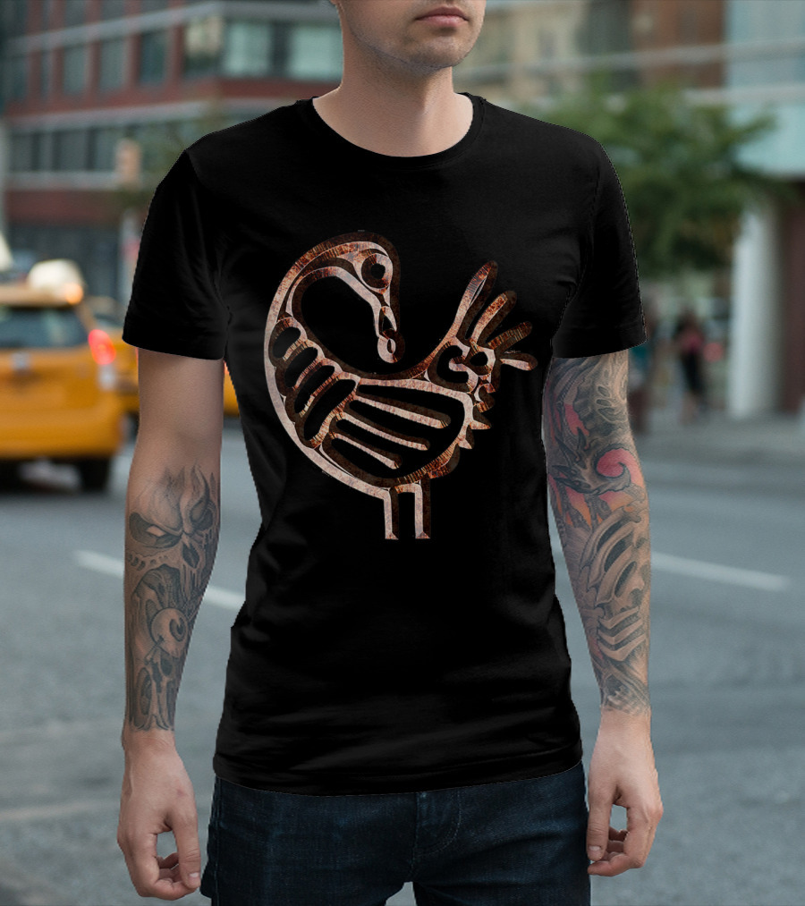 Sankofa Bird Adinkra Symbol African Art Asante African Heritage T-Shirt
