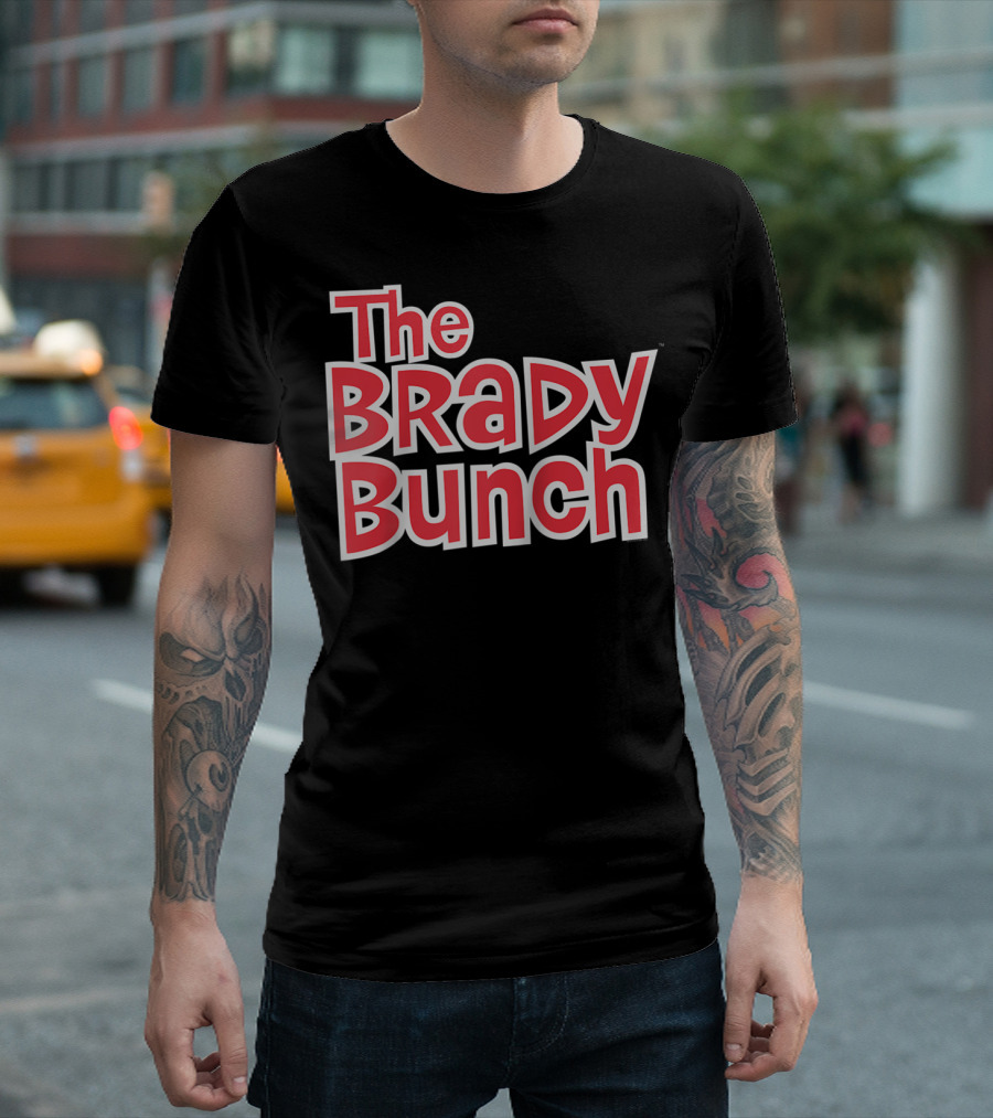 The Brady Bunch Classic Logo Retro TV Series T-Shirt