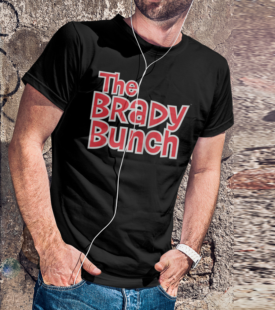 The Brady Bunch Classic Logo Retro TV Series T-Shirt