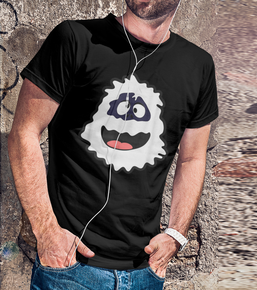 Abominable Snowman Bumble Face Funny Fun T-Shirt