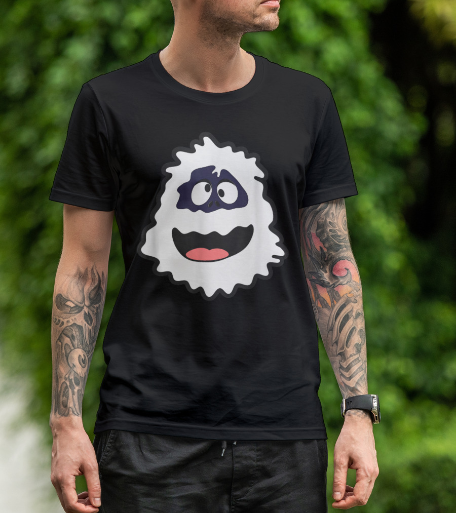 Abominable Snowman Bumble Face Funny Fun T-Shirt