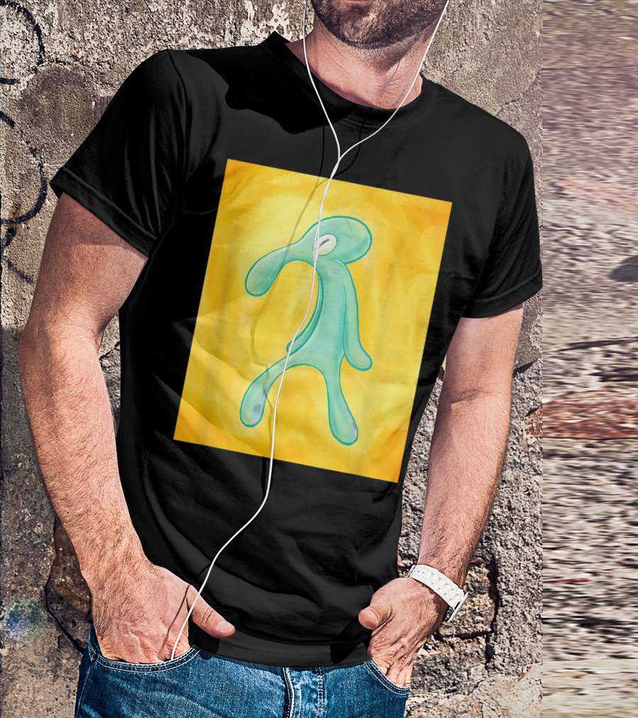 Bold And Brash Squidward Jellyfish Fields Aesthetic T-Shirt