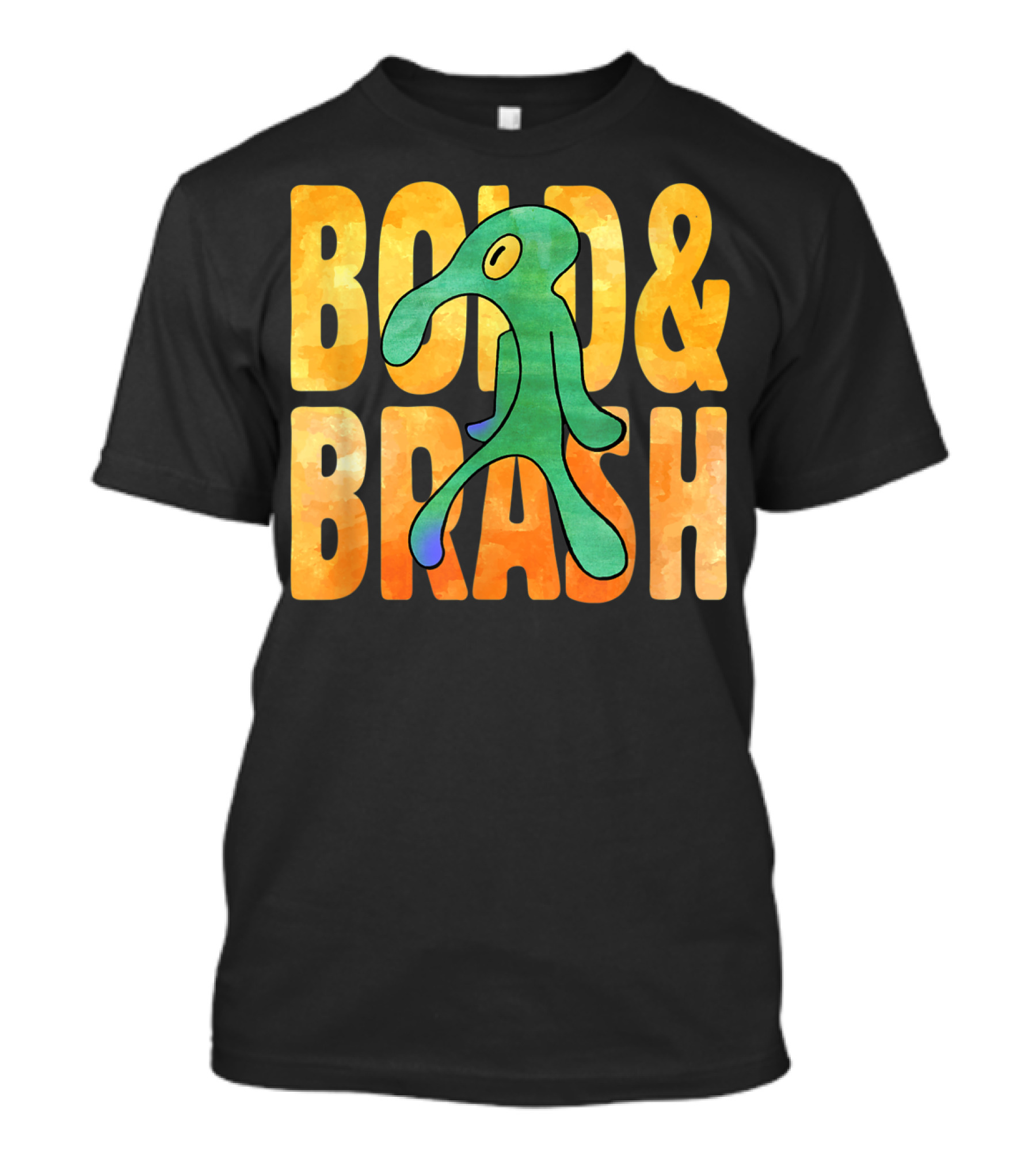 Bold Brash Squidward Painting Meme T-Shirt