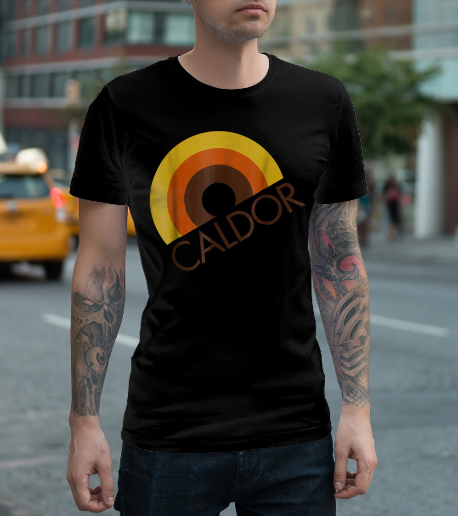 Caldor Retro Circle Logo Vintage New T-Shirt