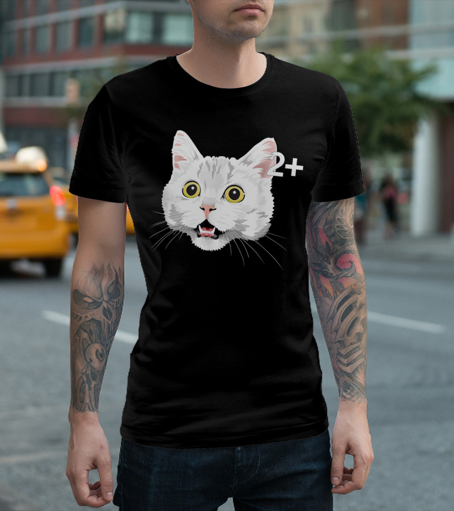 Cat Cation Cute Funny Science 2+ T-Shirt