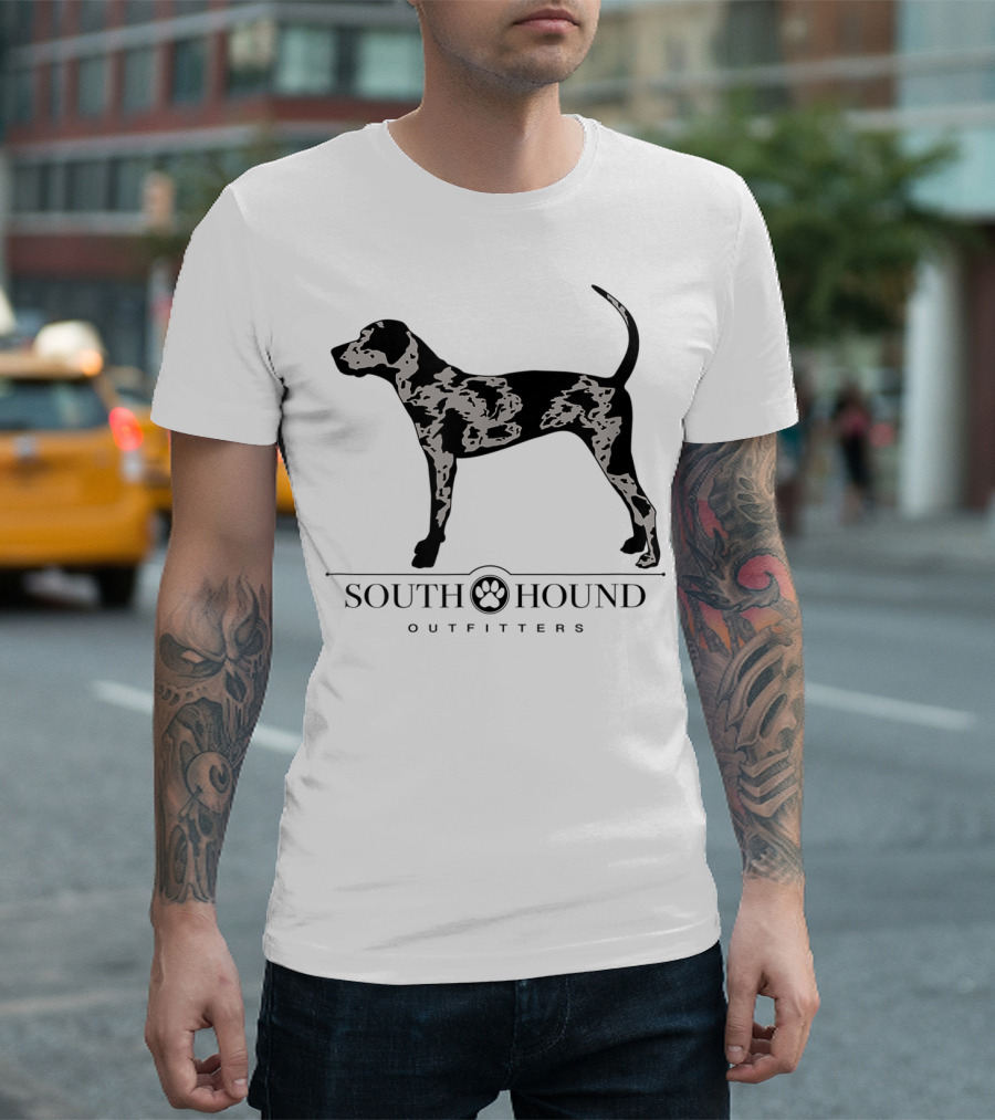 Catahoula Leopard Dog South Hound Outfitters T-Shirt