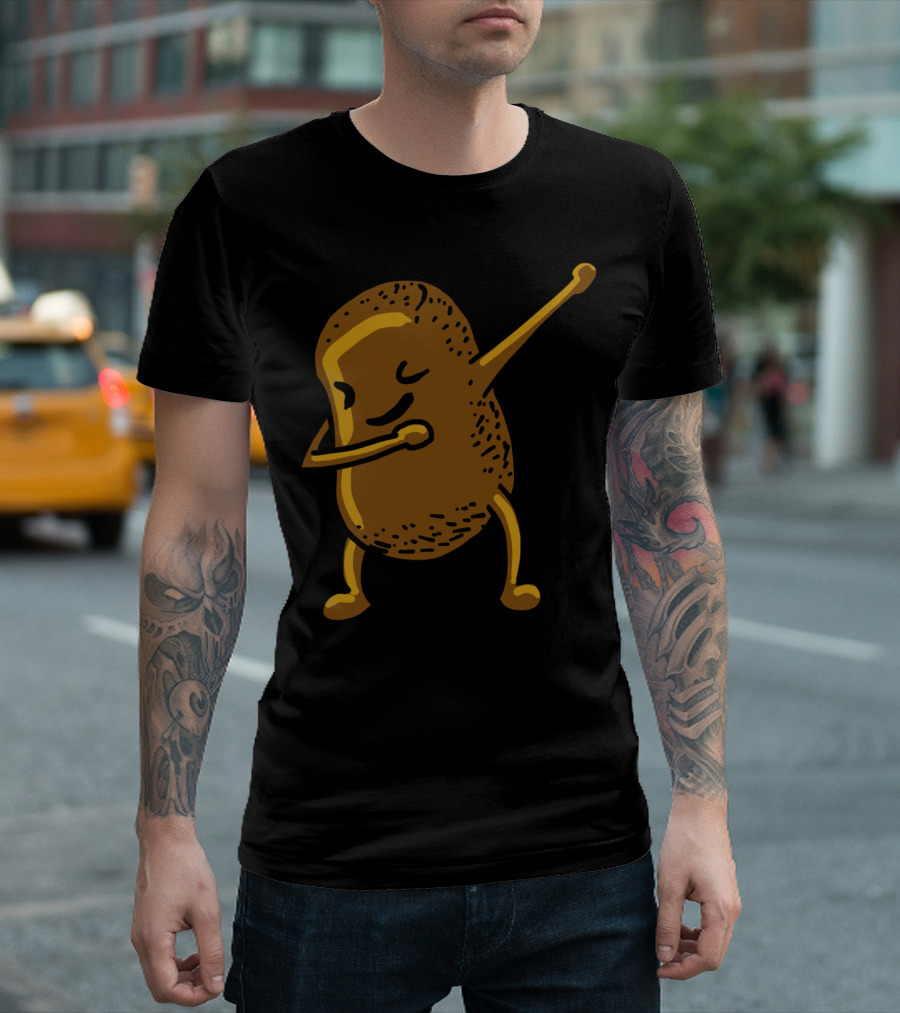 Dabbing Potato Funny Dab Dance Root Vegetable T-Shirt