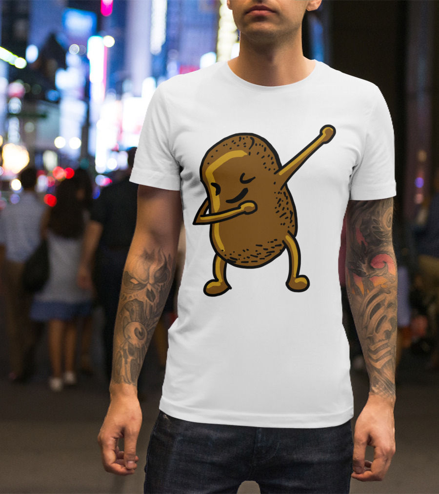 Dabbing Potato Funny Dab Dance Root Vegetable T-Shirt