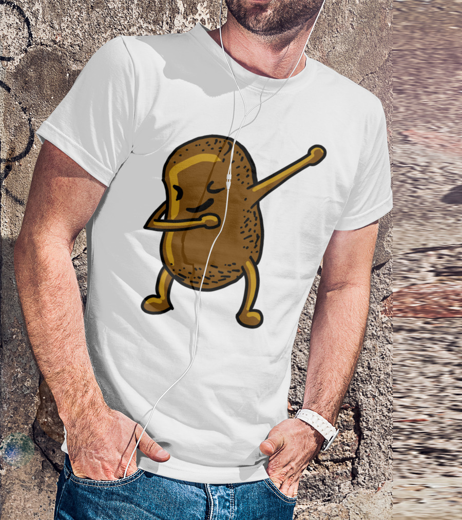 Dabbing Potato Funny Dab Dance Root Vegetable T-Shirt