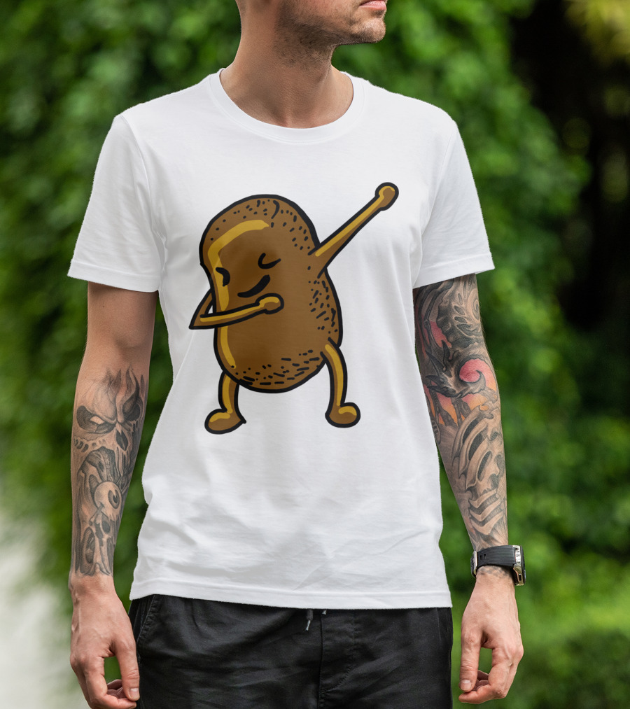 Dabbing Potato Funny Dab Dance Root Vegetable T-Shirt