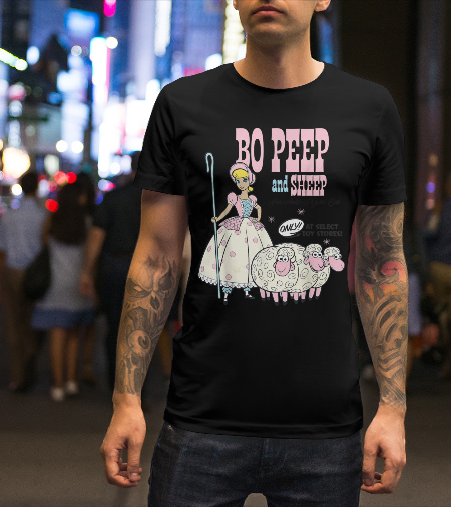 Bo Peep And Sheep Porcelain Figure Set Only Toy Story 4 T-Shirt