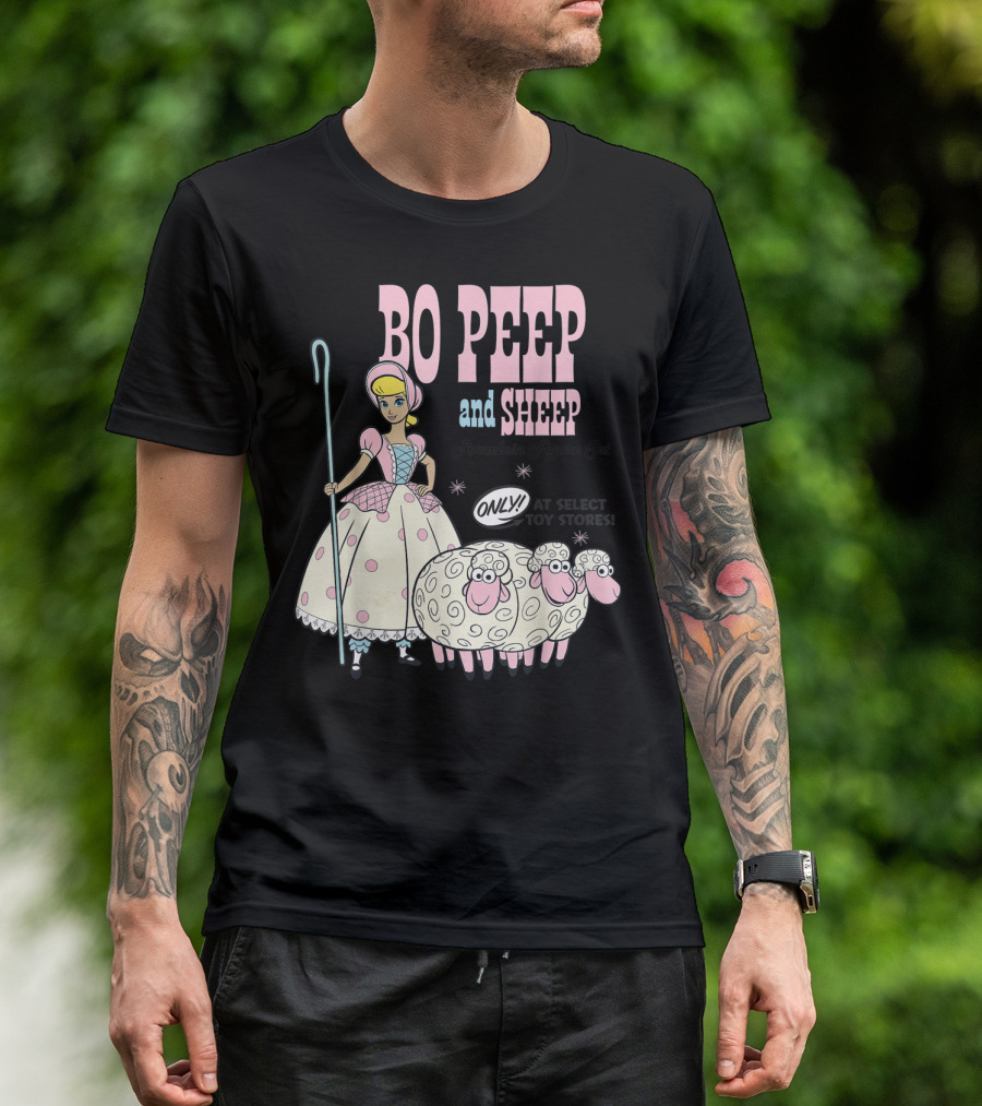 Bo Peep And Sheep Porcelain Figure Set Only Toy Story 4 T-Shirt