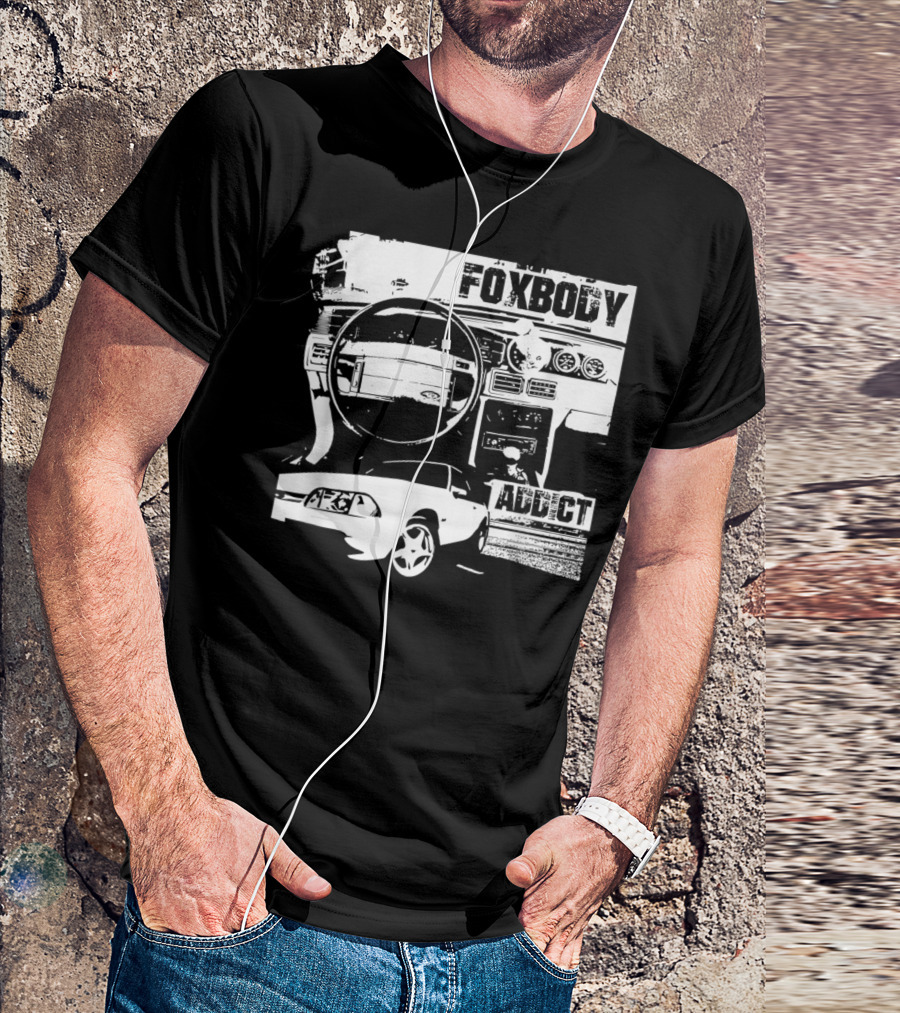Foxbody Addict Mustang Dashboard T-Shirt