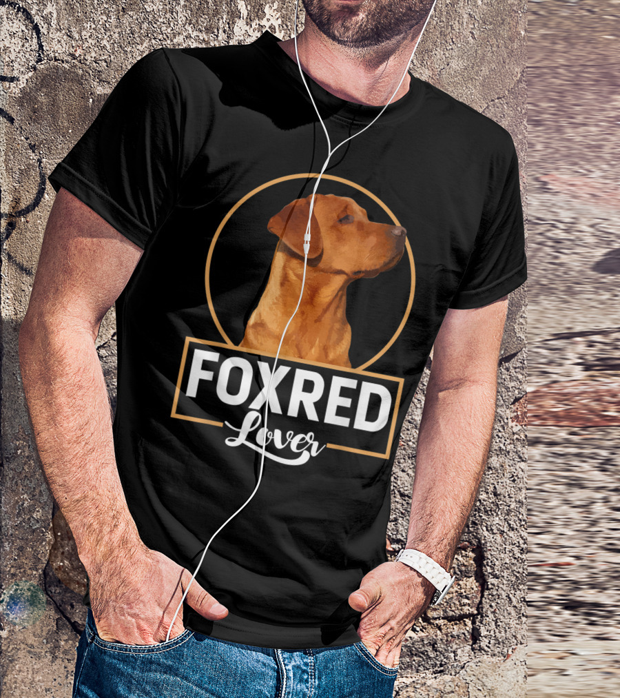 Foxred Labrador Lover Redfox Labrador Foxred Lover T-Shirt