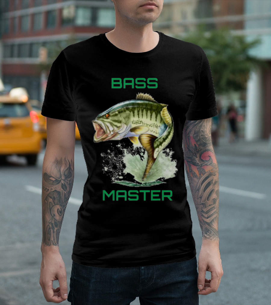 Bass Master Anglers Fishing Bass T-Shirt