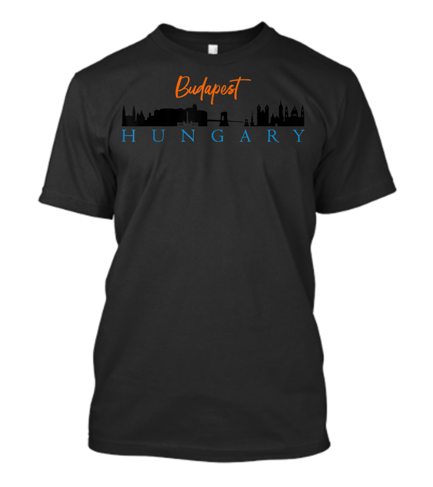 Budapest Hungary City Skyline T-Shirt