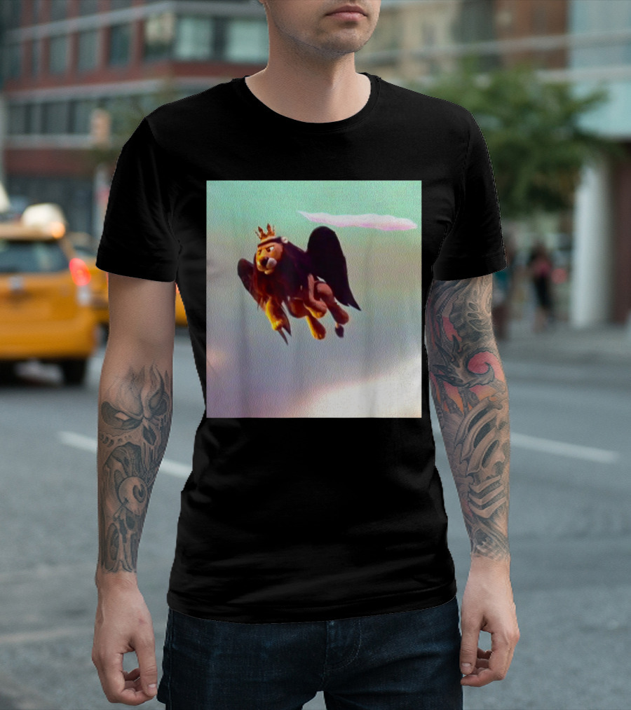 King Moonracer Christmas Special Lion Island Flying Monarch T-Shirt