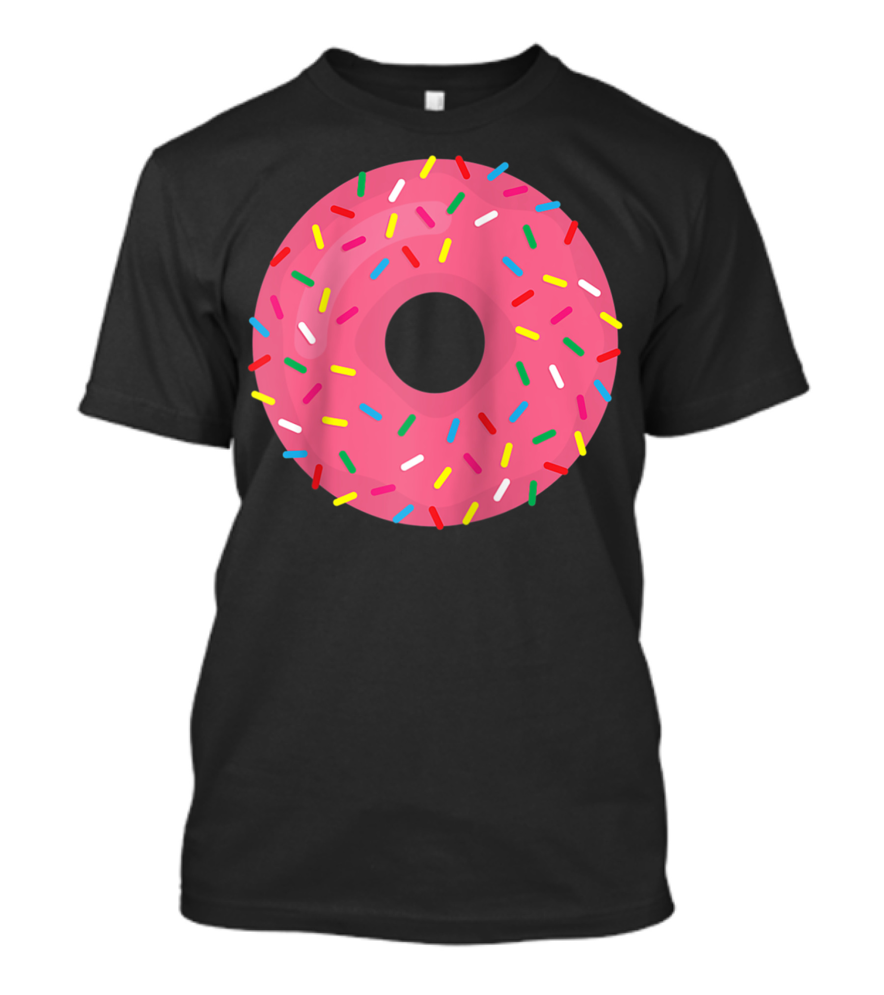 Donut Pink Sprinkle Delight T-Shirt