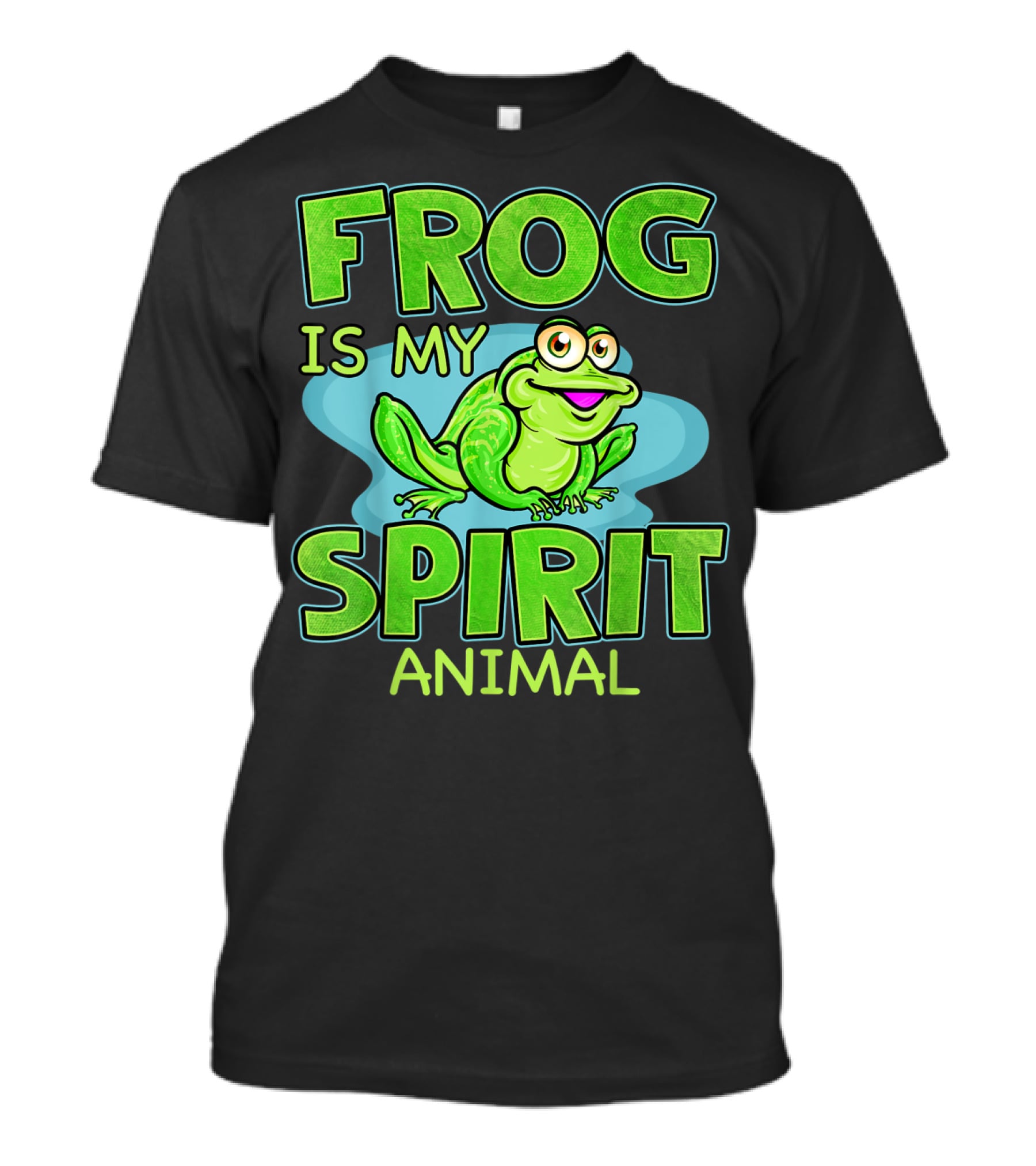 Frog Is My Spirit Animal Amphibian Lover T-Shirt