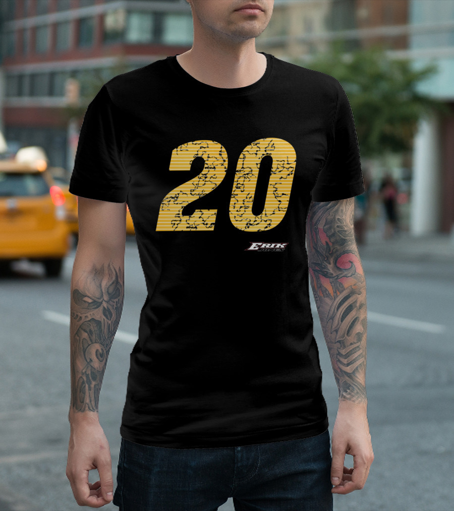 20 NASCAR Erik Jones Racing Marble T-Shirt