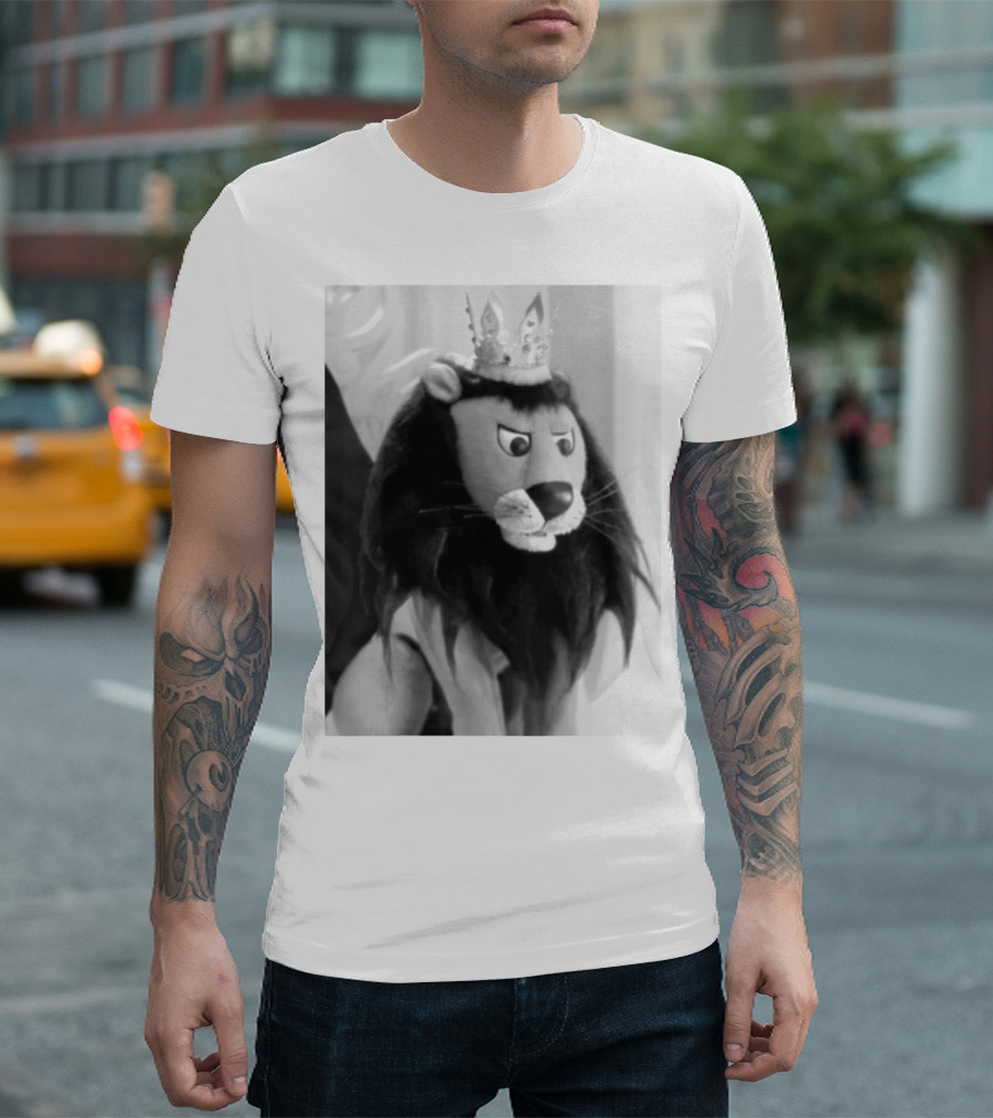 Christmas Special King Moonracer Lion Puppet Character T-Shirt