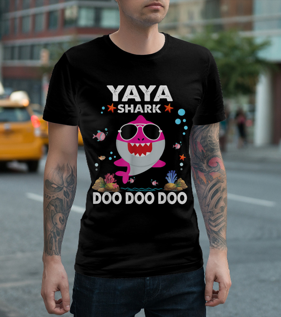 Yaya Shark Doo Doo Doo T-Shirt