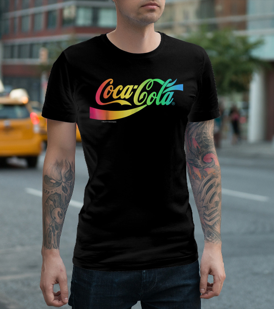 Coca-Cola Rainbow Gradient T-Shirt