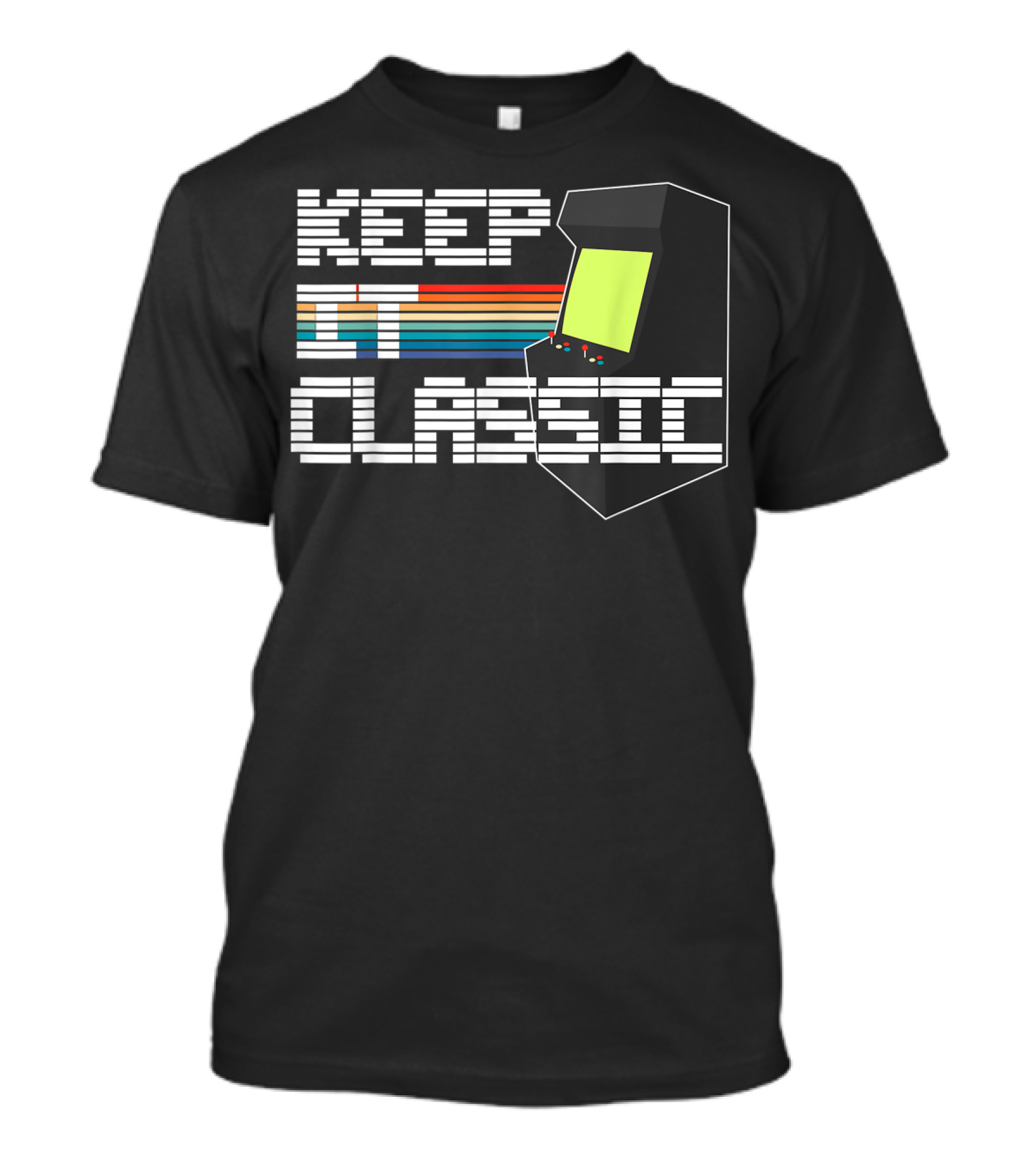 Keep It Classic Vintage Gamer 8Bit Arcade T-Shirt