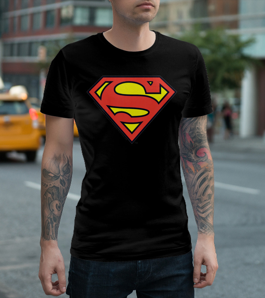 Kids DC Comics Superman Iconic Shield T-Shirt