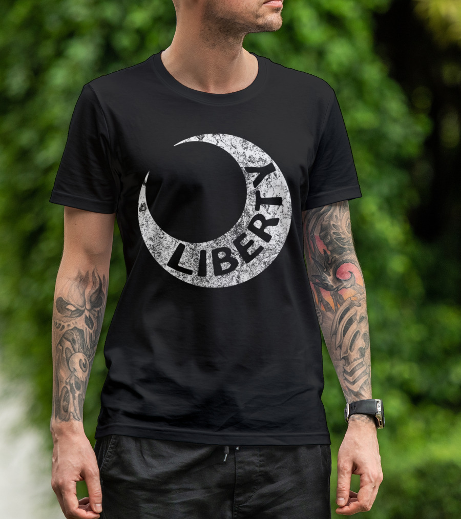 Liberty Moultrie Flag Of Defiance Classic Crescent T-Shirt