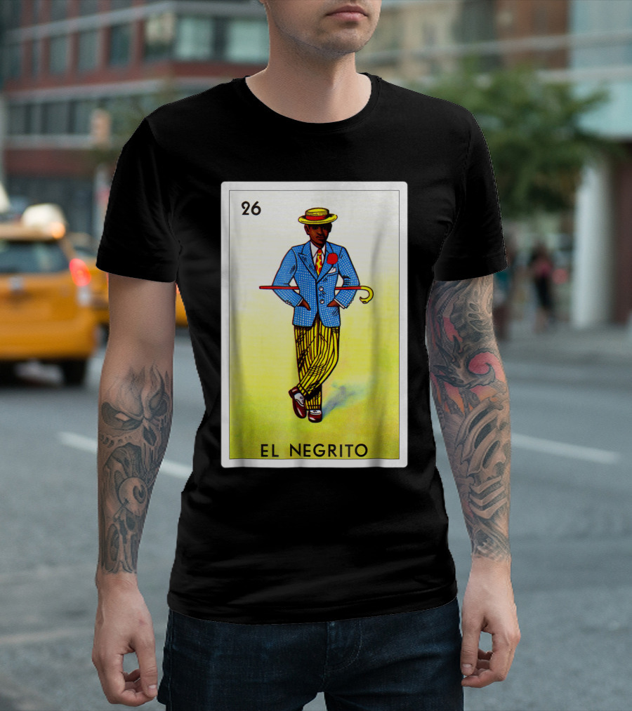 Lotería Card El Negrito 26 Classic Version T-Shirt