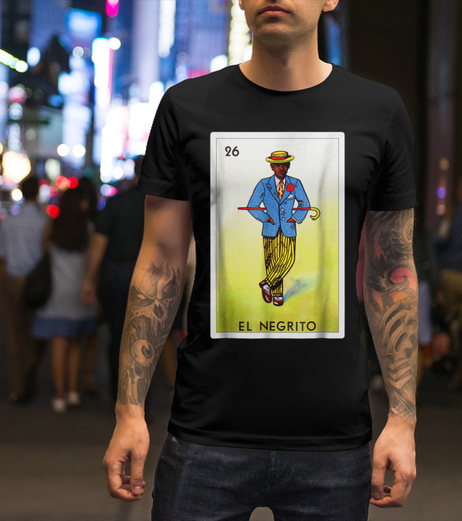 Lotería Card El Negrito 26 Classic Version T-Shirt